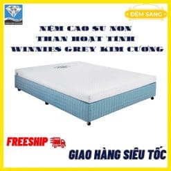 Nem Cao Su Non Winnies Grey Kim Cuong 31