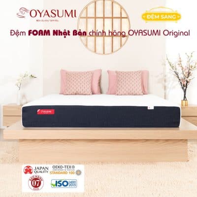 Dem Foam Nhat Ban Cao Cap Chinh Hang Oyasumi Original 1